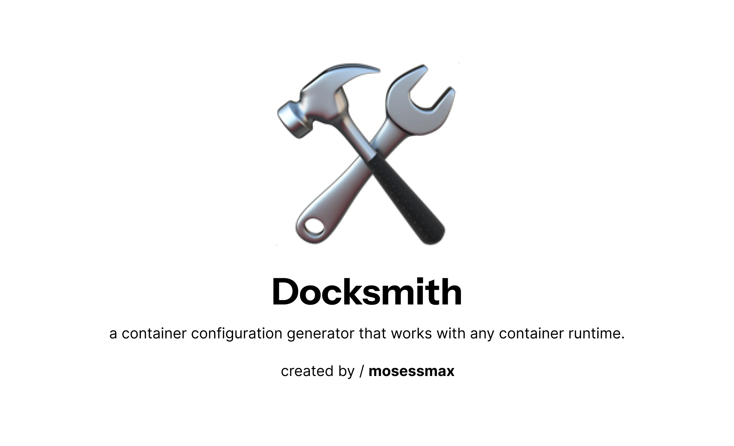 Docksmith - CLI